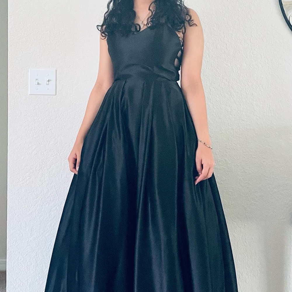 Macy’s Black Prom Dress by Blondie Nites